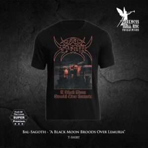 Bal-Sagoth (UK) - A Black Moon Broods over Lemuria - T-Shirt